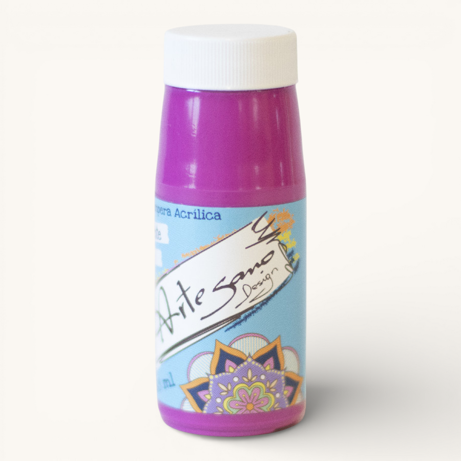 Témpera ARTESANO DESIGN, Brillante 65 ml -507- Fucsia
