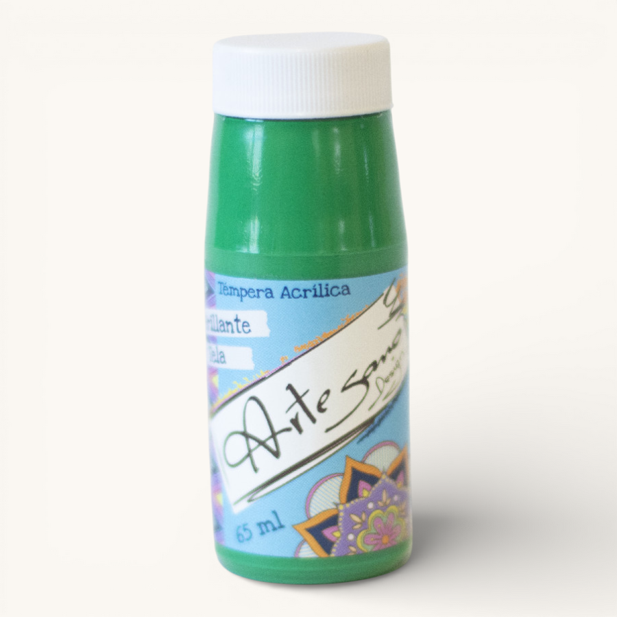 Témpera ARTESANO DESIGN, Brillante 65 ml -514- Verde Medio
