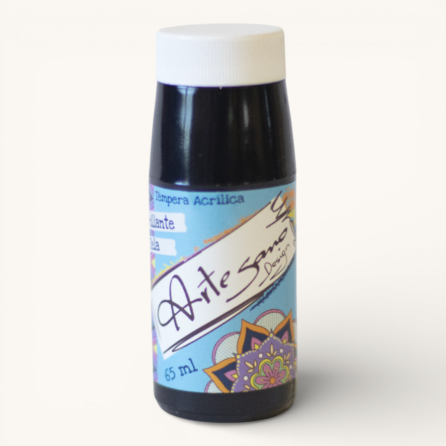 Témpera ARTESANO DESIGN, Brillante 65 ml -520- Negro