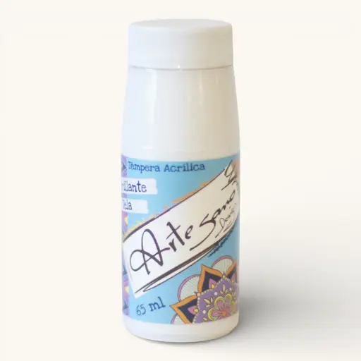 Témpera ARTESANO DESIGN, Brillante 65 ml -501- Blanco