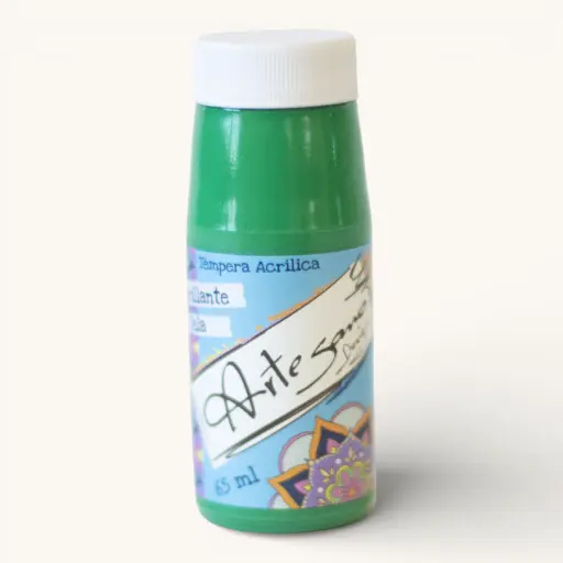 Témpera ARTESANO DESIGN, Brillante 65 ml -514- Verde Medio