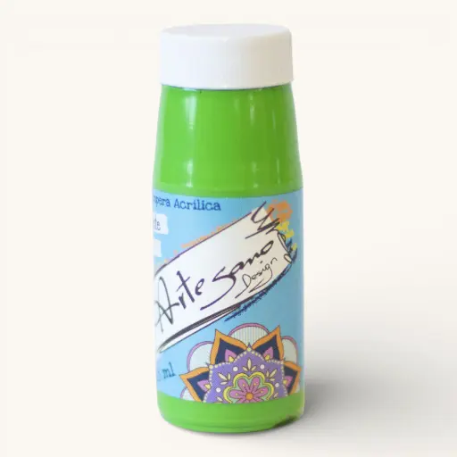 Témpera ARTESANO DESIGN, Brillante 65 ml -515- Verde Limón