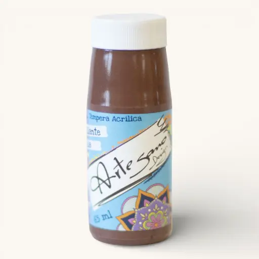 Témpera ARTESANO DESIGN, Brillante 65 ml -519- Café